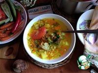 Летний дачный суп с индейкой ингредиенты