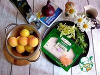 Салат с ветчиной и абрикосами-гриль ингредиенты
