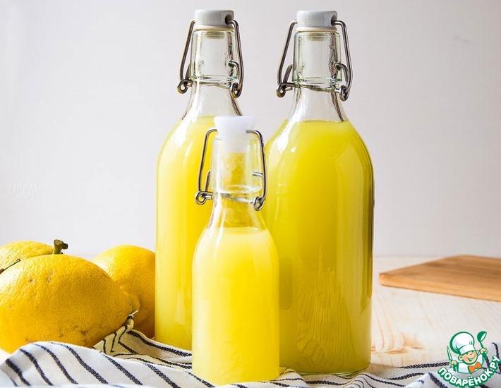Рецепт: Лимончелло на самогоне или водке