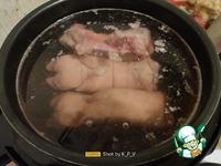 Холодец из свиных ножек в мультиварке ингредиенты