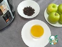 Яблоки с медом и изюмом ингредиенты