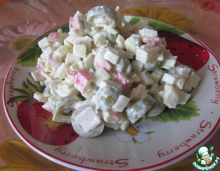 Рецепт: Быстрый салат с оливками