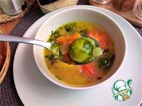 Овощной суп с чечевично-злаковой полентой ингредиенты
