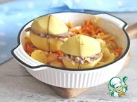 Картофель, фаршированный мясом и сыром ингредиенты