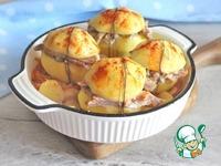 Картофель, фаршированный мясом и сыром ингредиенты