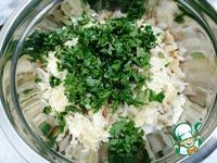 Картофельный салат с солеными груздями ингредиенты