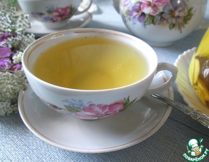 Рецепт: Чай зеленый с ароматными добавками
