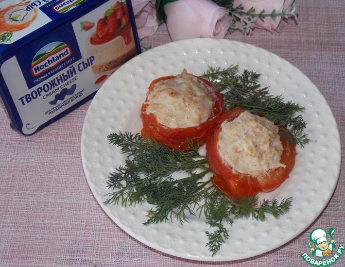 Рецепт: Фаршированные помидоры с фаршем и сыром