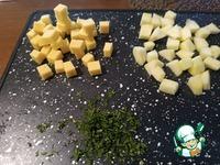 Нежный салат с огурцом и яблоком ингредиенты