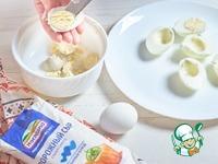 Фаршированные яйца с сыром ингредиенты