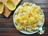 Картофельные шкурки, фаршированные сыром ингредиенты