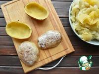 Картофельные шкурки, фаршированные сыром ингредиенты
