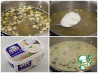 Сырный суп с грибами ингредиенты