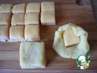 Кубики ветчины и сыра для перекуса ингредиенты