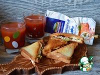 Закусочный сэндвич На раз-два ингредиенты