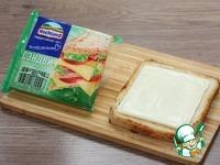 Сэндвич с карамельной брусникой и сыром ингредиенты