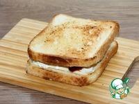 Сэндвич с карамельной брусникой и сыром ингредиенты