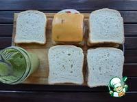 Горячий сэндвич с ветчиной по-пармски ингредиенты