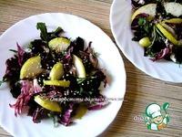 Салат с грушей и свекольным желе ингредиенты