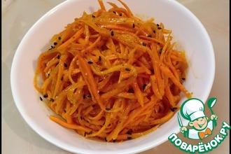 Рецепт: Морковь по-корейски с приправой