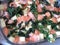 Фриттата с лососем и шпинатом ингредиенты