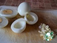 Закуска Парусники из яиц ингредиенты