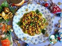Новогодний салат Тунец и киви ингредиенты