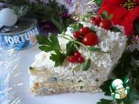 Закусочный торт Снежный сугроб ингредиенты