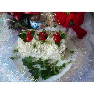 Закусочный торт Снежный сугроб