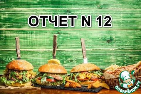 Отчет по рецептам поварят №12 + опрос