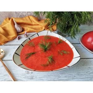 Холодный томатный суп-пюре