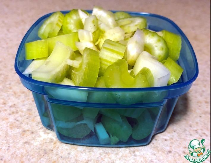 Рецепт: Зеленый перекус с отрицательной калорийностью