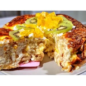 Творожный пирог из лаваша