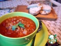 Суп томатный с капустой и пшеничной крупой ингредиенты
