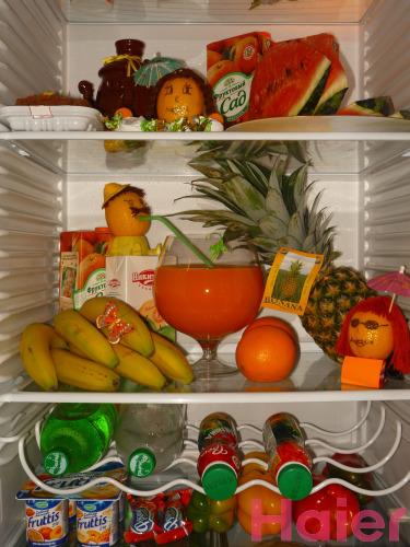 Холодильник - это РАЙ, открывай и выбиРАЙ :-)))