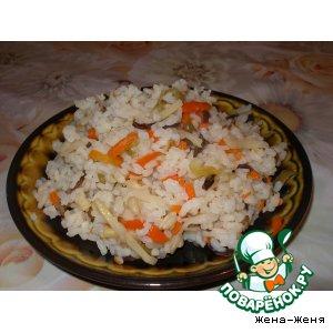Рецепт: Рис с овощами