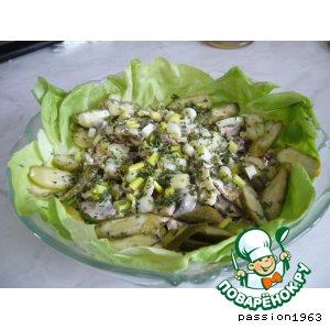 Рецепт: Грибной салат
