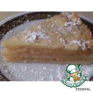 Рецепт: Класический болгарский пирог с яблоками