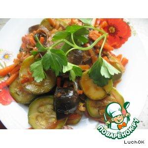 Рецепт: Овощное рагу с соевым соусом