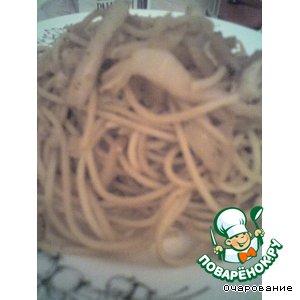 Рецепт: Спагетти с капустой