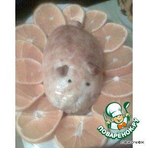 Рецепт: Свинка в мандаринках