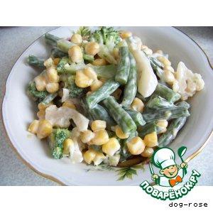 Рецепт: Салат овощной Оригинальный
