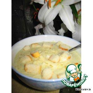 Рецепт: Луковый суп со сметаной