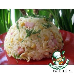 Рецепт: Жареный рис по-китайски