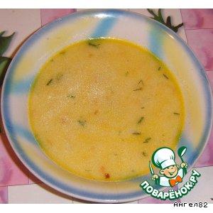 Рецепт: Сырный суп на скорую руку