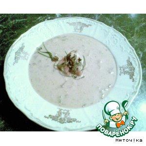Рецепт: Суп Сливочные грибы