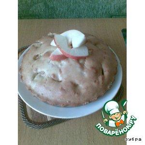 Рецепт: Яблочный пирог Бабушкин рецепт