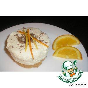 Рецепт: Десерт творожно-цитрусовый