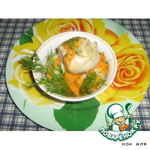 Рецепт: Манты с картофелем и соевым фаршем