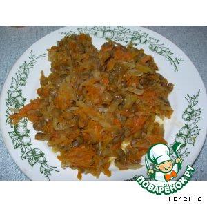 Рецепт: Постное овощное рагу